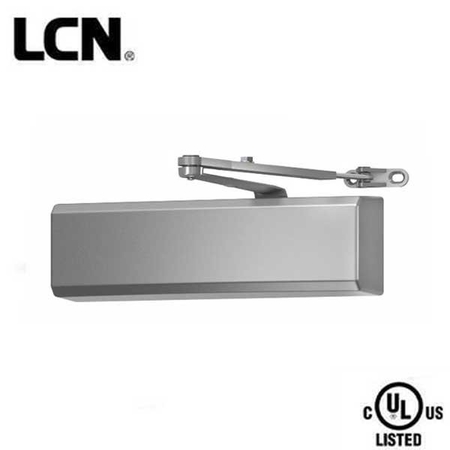 LCN 4050 Series Surface Mounted Closers, Regular Arm w/62PA Shoe Door Closer, Aluminum paainted - all we LCN-4050A-RWPA-AL